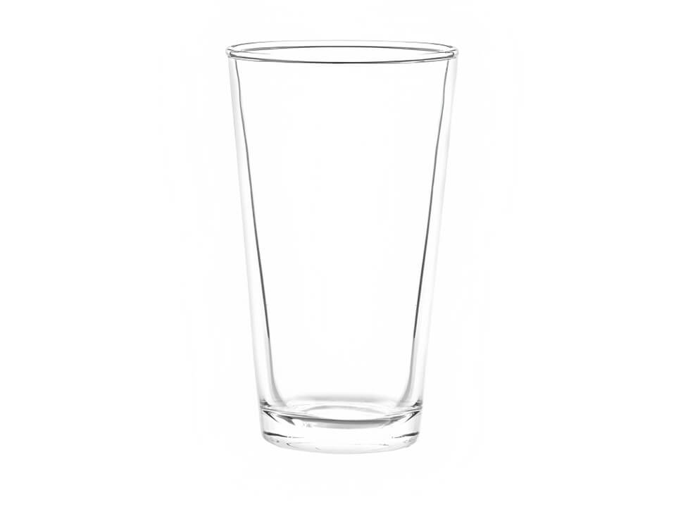 Glass Herradura 16oz