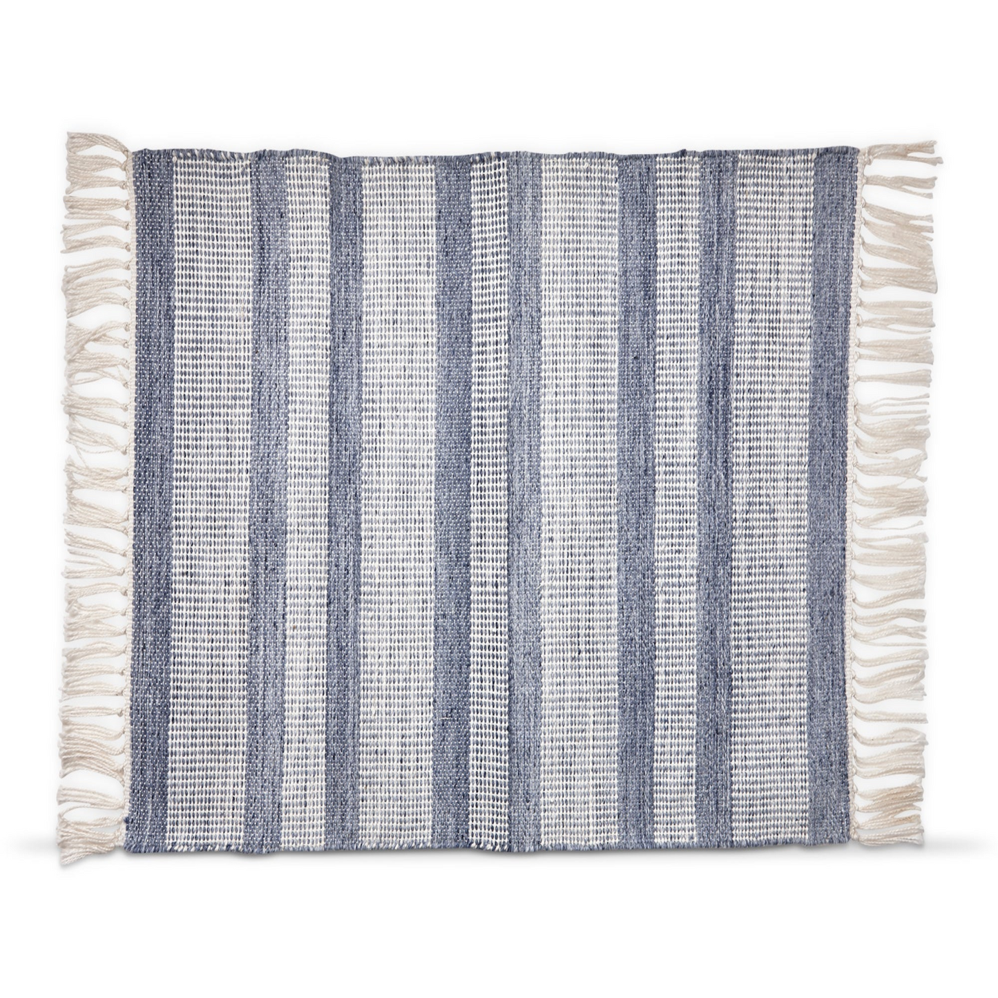 Alfombra de área Augustine Stripe PET tejida 36x24 pulgadas