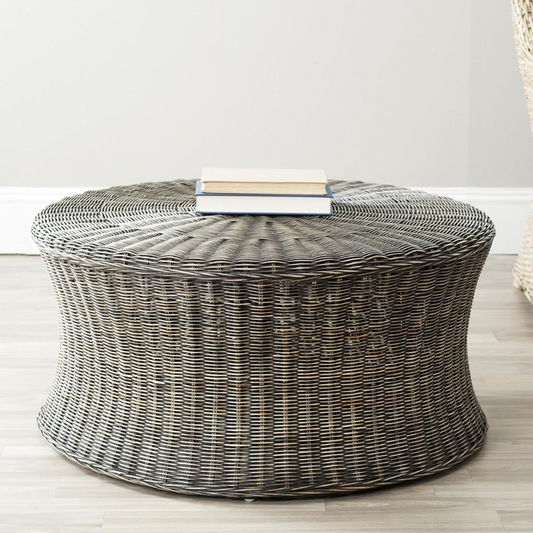 Mesa de centro de ratán