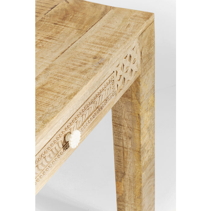 Dining Table Mango Wood Hand Carved