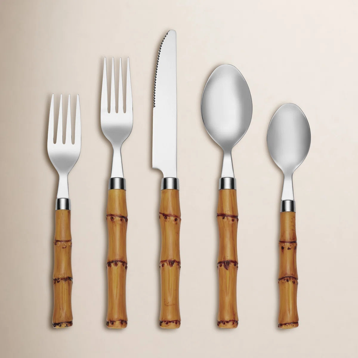 Bamboo Tableware Set 10pcs