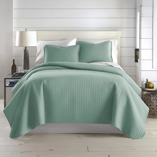 Edredón de 2 piezas Southshore Twin Azul Acero