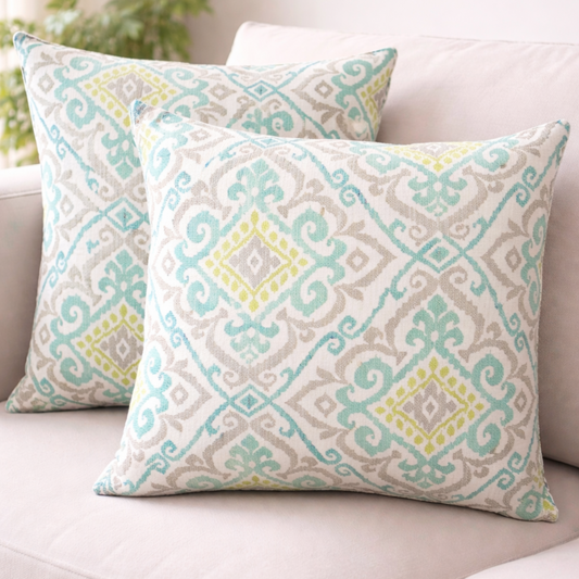 Cojín Decorativo Boho Mezcla de Algodón
