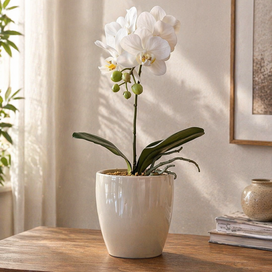 Orquídea artificial 1R Mini